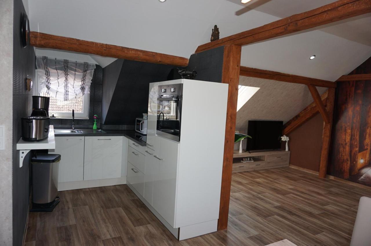 Aussergewoehnliche Dachgeschosswohnung Koenigslutter am Elm Exterior photo